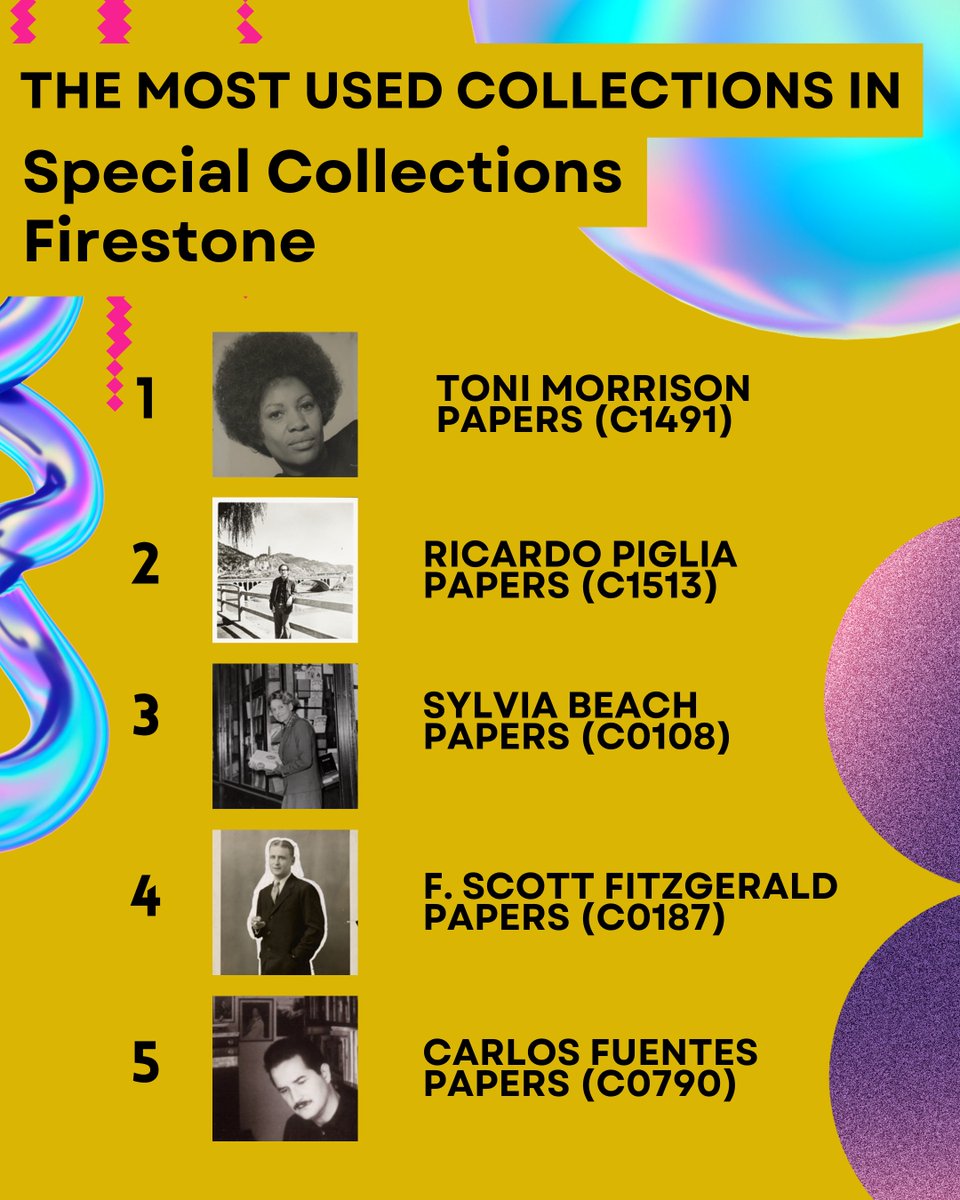 Princeton University Library tweet media