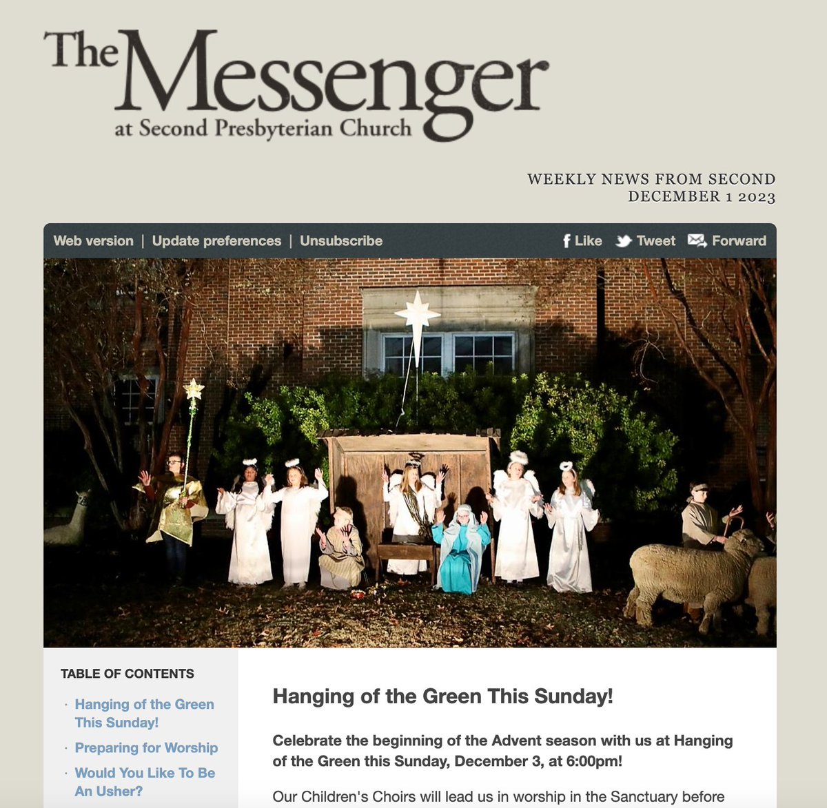 Second Presbyterian tweet media