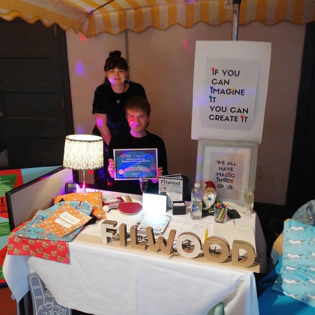 Lovely to catch up with my former colleague <a href="/MakalaCheung/">Makala Cheung 張</a> this evening. It is great to hear our vision for <a href="/FilwoodCentre/">Filwood Community Centre</a> to become a cultural destination for south Bristol is becoming a reality. Knowle West is exactly the type of community we should be investing in