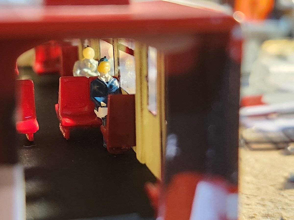 SignusScale's tweet photo. Viernes de clásicos! Tren recién terminado, el primero con asientos en impresión 3D.

#siteur #trenligero #scalemodels #Guadalajara #lightrail #urbantrain https://t.co/svUycSyis6