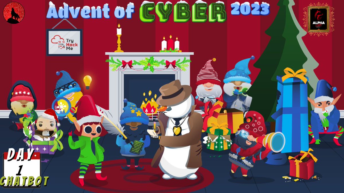 AlphaEsportTech's tweet image. Going live in a few minutes and take on Day 1 of @RealTryHackMe's #AdventofCyber2023 
Join the live stream and follow along!
youtube.com/@alphaesportst…
youtube.com/@alphacybersec…
twitch.tv/alphaesportste…