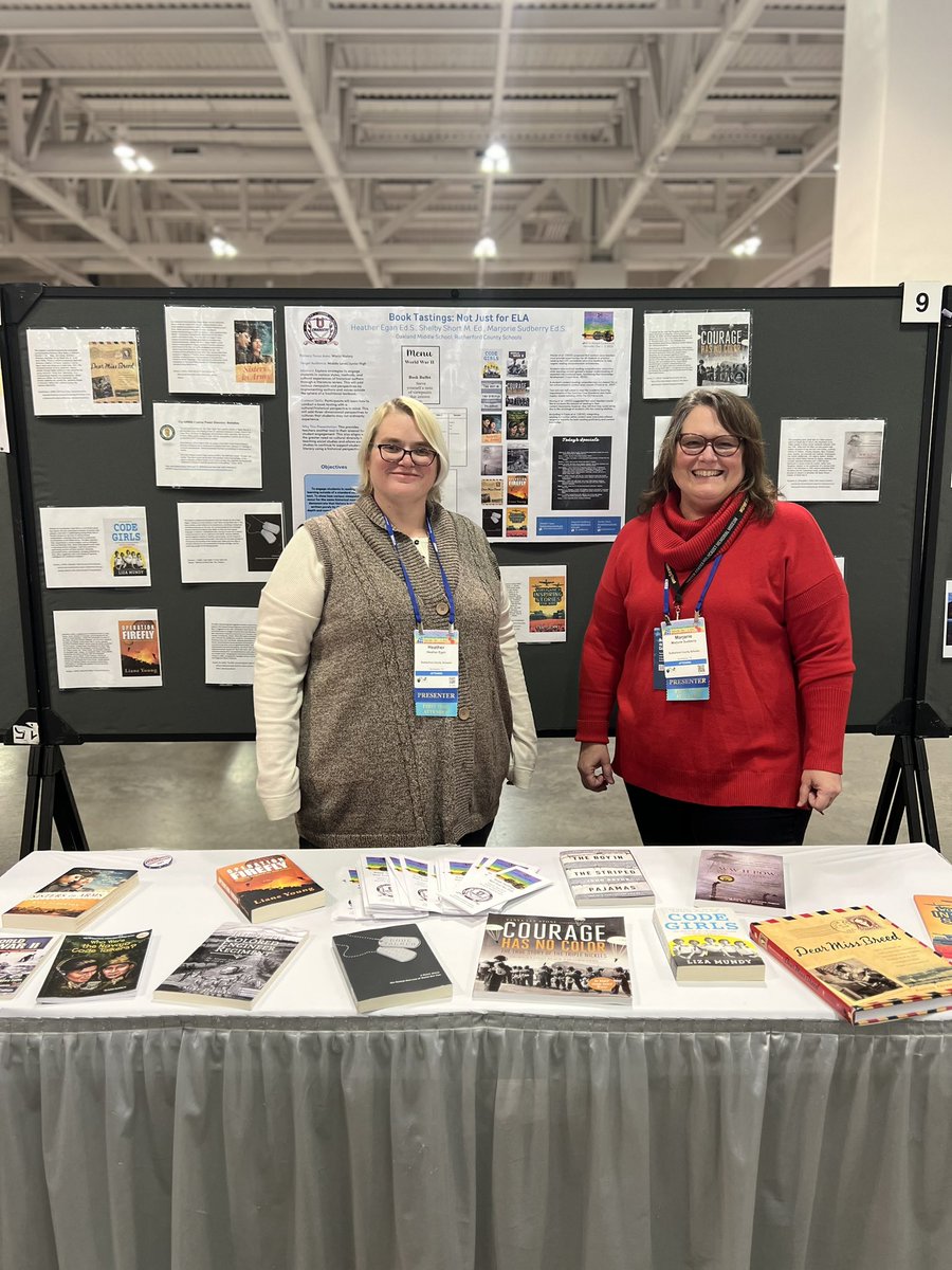 shelbshort2's tweet photo. I am beyond proud to stand alongside these ladies as we present at the 103rd NCSS Annual Conference @heathereganRCS @_sudberry @RCSMidSuccess @Lee__Ramsey @OMS_Chargers https://t.co/bin2rLpdNF