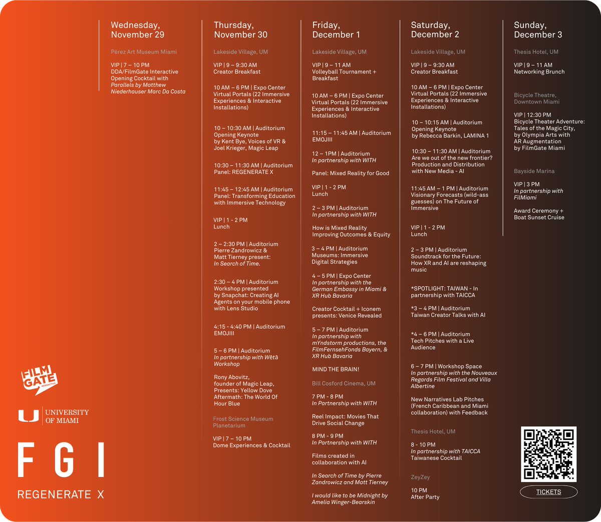 Lamina1official's tweet photo. Tomorrow @FilmgateMiami, LAMINA1 has two back-to-back talks about the future of #immersive, #newmedia and #transmedia experiences.
Ft. L1 CEO @rebeccabarkin @ #fgi #FGI2023
More information at: https://t.co/O4SEXmguJn https://t.co/CrSFKKVcHz