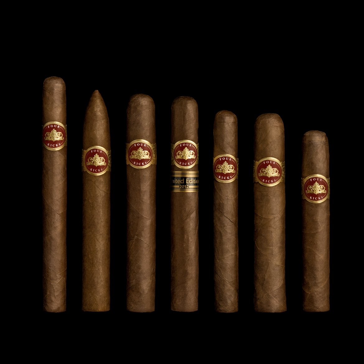 TheCrownedHeads's tweet photo. Four Kicks—Since 2011. Happy #FourKicksFriday #CrownedHeads #FourKicks #cigars https://t.co/WlI9BBSxrV