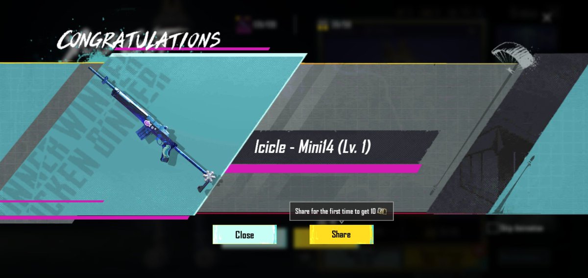 sevwazhere4u's tweet image. Finally 😍

#pubgmobile #mini14