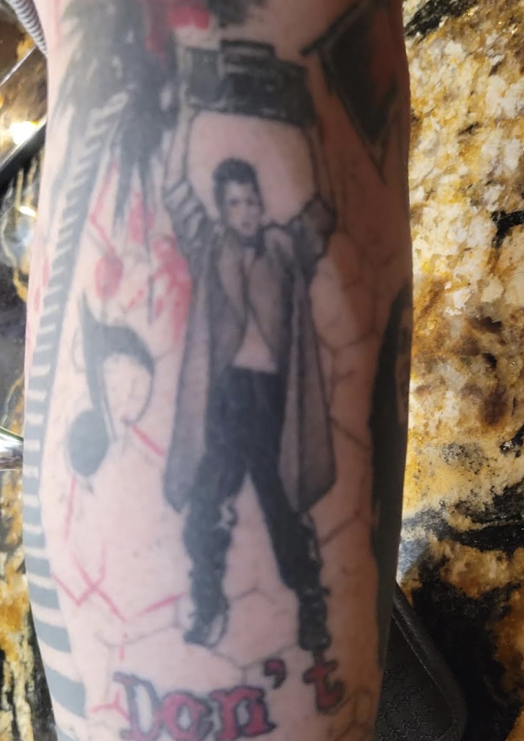 Hmmm, <a href="/johncusack/">John Cusack</a> blocked me. I realize our politics differ, but I thought I've been respectful of his views; regardless, I'm still a fan of his work and thought I'd share this really cool tat one of my Air Force brothers got a while back. Hope he sees and appreciates it.