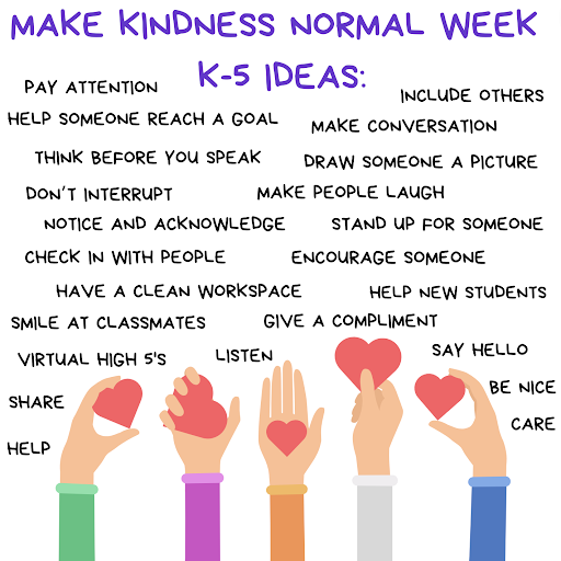 ecademyk8's tweet photo. Join us at #eCADEMYK8 as we celebrate #MakeKindnessNormal Week! Let’s spread positivity and kindness in our virtual classrooms. Remember, a single act of kindness can change someone’s day. #OnlineLearning #KindnessMatters https://t.co/HHTRlethvk