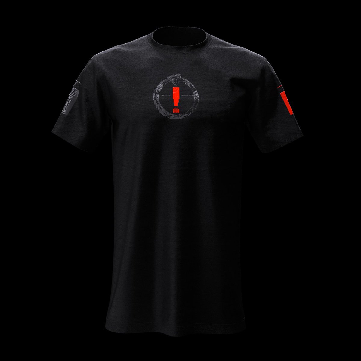 neo4ic's tweet photo. "A strong man doesn't need to read the future, he makes his own." 
Our Metal Gear Solid tribute shirt is up - Each limited edition MGS shirt comes with the mini-cd case and hanging black chain.  #neo4ic https://t.co/g4MIeqiOVg