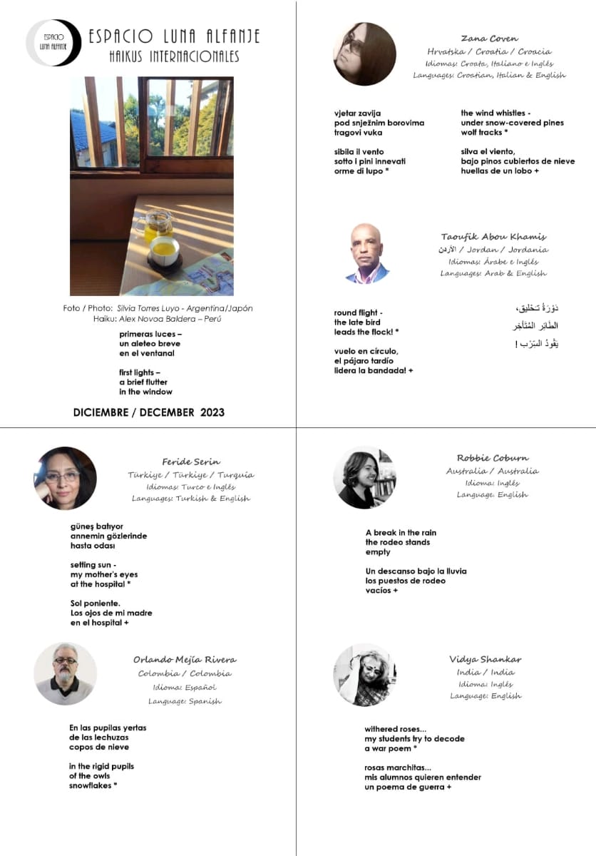 ferideserin16's tweet photo. Espacio Luna Alfanje Haiku Dergisi’ nde bir haikum yayımlandı.  (sayı:47 -Aralık )
Editör Jorge Alberto Giallorenzi ve yazar Daniela Misso ya   teşekkür ederim.

#haiku #ferideserin https://t.co/8zjCI6Xx4D