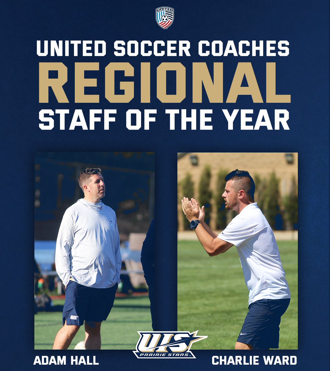 UISAthletics's tweet photo. MIDWEST REGION STAFF OF THE YEAR 👏  

🔗 https://t.co/U2ldHtWTgL

#WeAreStars | #ProtectThePrairie https://t.co/1buP5d7jDC