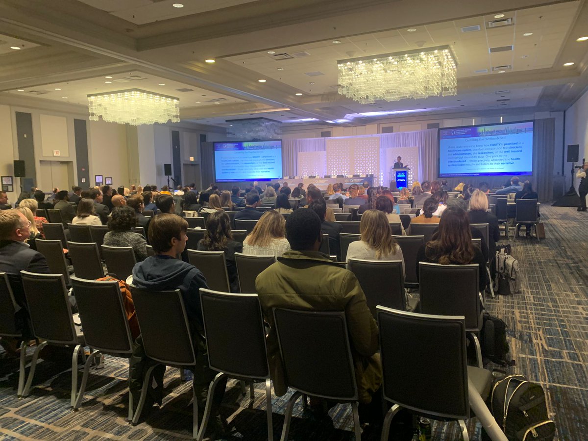 Florez_Lab's tweet photo. @Florez_Lab reporting LIVE from the #NACLC23 in Chicago!
Superb turnout for the Opening Keynote on #Equities and #Disparities by @MarjoryCharlot
#ACCURE - Anything for Us Should Include Usโจโจ
#NACLC #IASLC https://t.co/PedeWbJRYQ