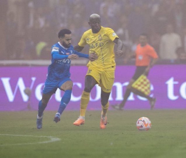 SkyNfc1's tweet photo. 🚨🗣️ تاليسكا :
-"الدوري لم ينتهي وتبقى لنا مُباراة أمام الهلال".
#Sky https://t.co/0JdCGOz6OW