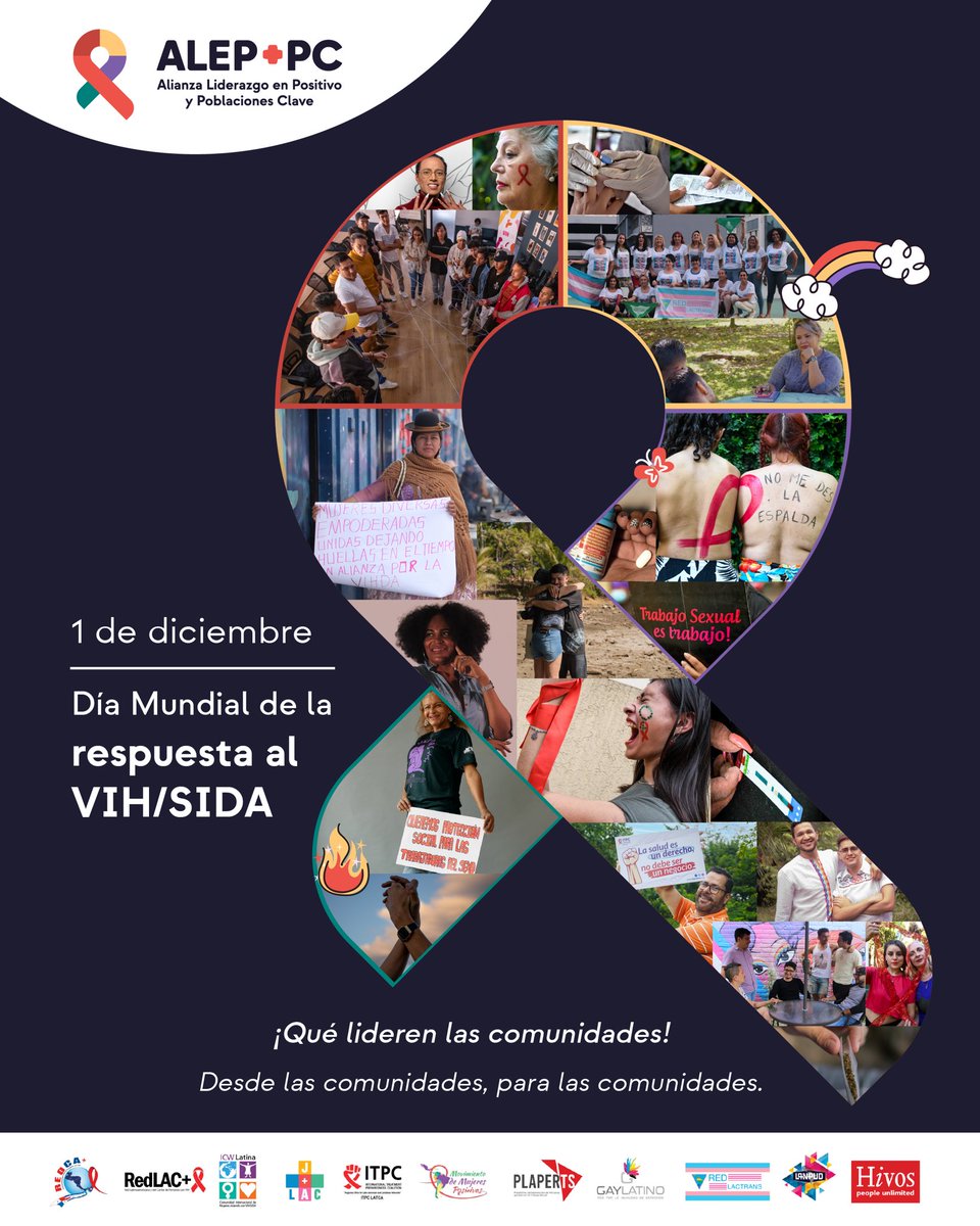 Desde las redes que conformamos el consorcio ALEP+PC, hacemos un llamado a los gobiernos, activistas, colaboradores y organizaciones de la sociedad civil para iniciar diálogos que favorezcan la creación de estrategias consensuadas para acelerar la respuesta al VIH.