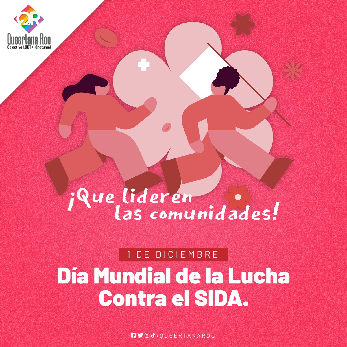 queertanaroo's tweet photo. 🔴 En este Día Mundial de la Lucha Contra el Sida, abrazamos el lema "Que lideren las comunidades". No solo se trata de un día, es un movimiento que resuena desde 1988, y que destaca los desafíos de esta pandemia, uniendo a comunidades y elevando la conciencia. https://t.co/8UFN8yvjft