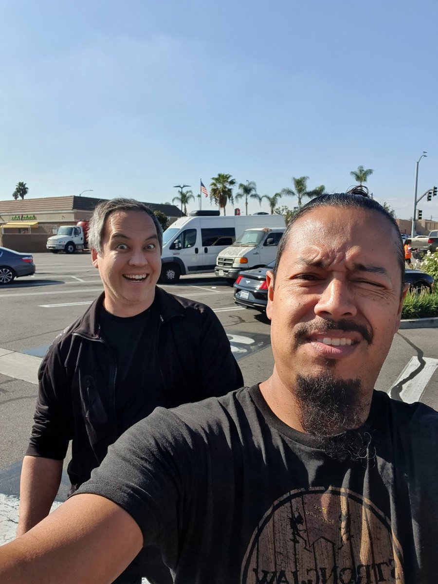LostInHash's tweet photo. Two goobers on their way to LARP.
Going radio silent for the weekend...
#TwinMask https://t.co/VPSJQiOUt5