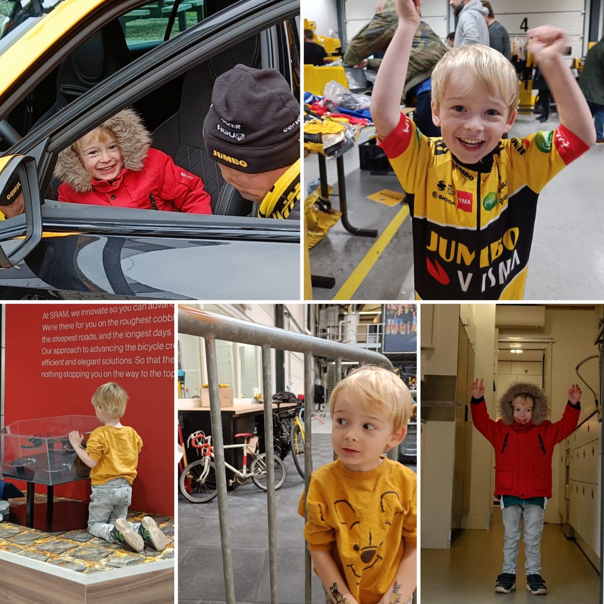 Jordy Sweep (@jordysweep) on Twitter photo Vandaag met onze kleine Wasp naar <a href="/JumboVismaRoad/">DavidRRCegg</a> Performance Centre. Topdag! Hij was smoorverliefd op de wielrenfiets voor driejarigen, maar die was helaas niet te koop. Kunnen we iets regelen voor een jong talent <a href="/merijnzeeman/">Merijn Zeeman</a> ? 🤞 Vandaag met onze kleine Wasp naar <a href="/JumboVismaRoad/">DavidRRCegg</a> Performance Centre. Topdag! Hij was smoorverliefd op de wielrenfiets voor driejarigen, maar die was helaas niet te koop. Kunnen we iets regelen voor een jong talent <a href="/merijnzeeman/">Merijn Zeeman</a> ? 🤞