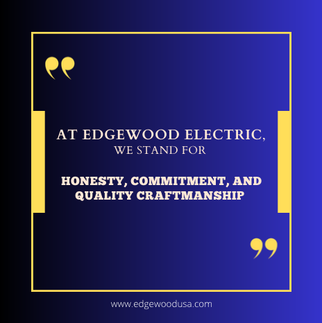 EdgewoodUSA's tweet photo. #edgewoodelectric #motto #electricalcontractor #nky #OH #usa #craftmanship #electricians #honesty #commitment https://t.co/UtRImcV480