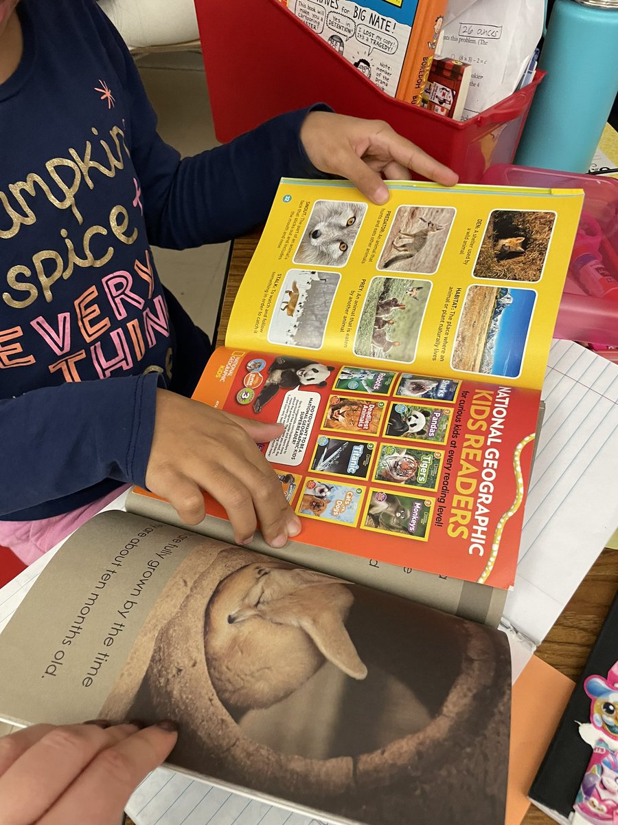 It was a busy afternoon as readers in <a href="/MsMecanko/">Chelsea Mecanko</a>’s class! One reader “talked to her notebook” by writing about what she thought about what she read, while another student cross-referenced information from two nonfiction texts. <a href="/RobertHunterES/">Robert Hunter</a>