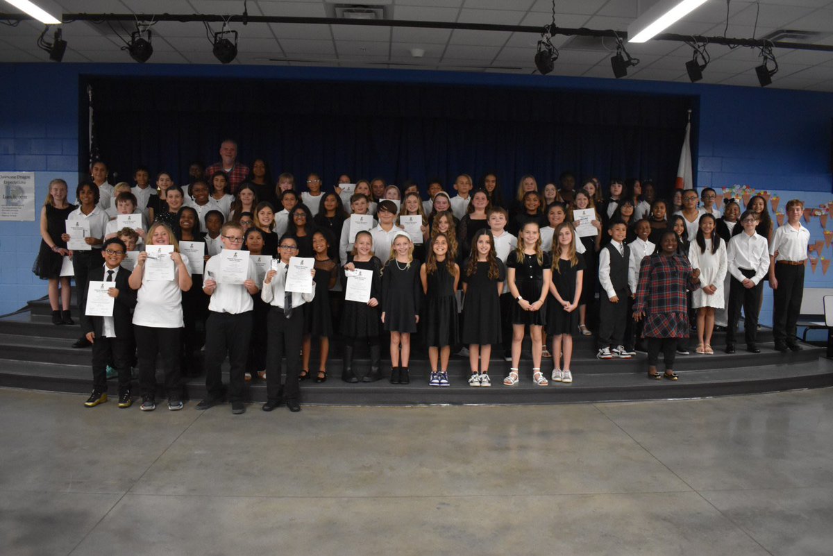 🐉Last night our 4th and 5th grade students were inducted into the National Elementary Honor Society. 

💞These students not only excel academically, but are also contributing members to our community. 

🤩We are excited to see the impact they will make this upcoming year.