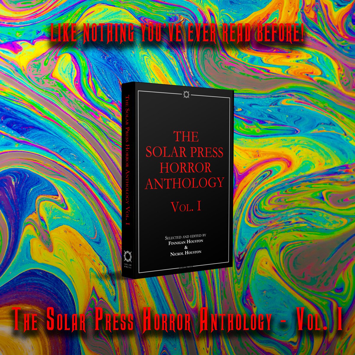 SolarPressBooks's tweet image. AVAILABLE NOW:
The Solar Press Horror Anthology Vol. I

BUY IT HERE:
UK / EU - solarpressbooks.com
US / CA - coming soon...