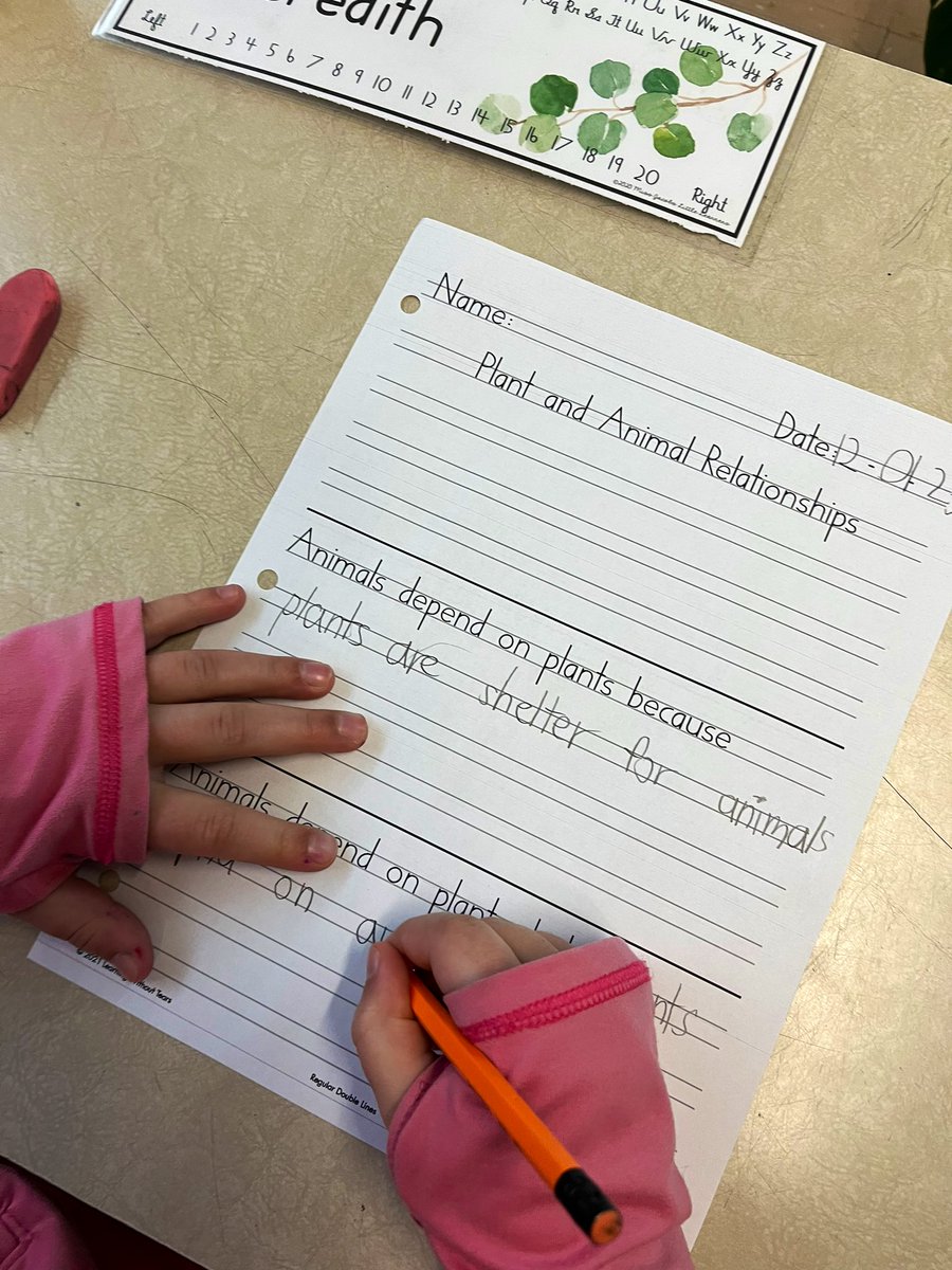 KervinAmy's tweet photo. Writing instruction is most effective when embedded in the content of subject areas. Here Ss are demonstrating their #comprehension of our science learning while simultaneously practicing using the conjunctions BECAUSE + BUT. #TWR #TheSyntaxProject @Glenburnie_ldsb @LimestoneDSB https://t.co/FKy39baJqh