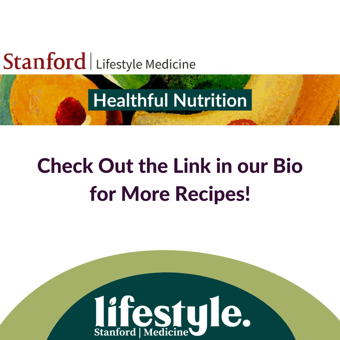 As a colorectal surgeon at Stanford, Dr. Cindy Kin regularly witnesses the undeniable connection between diet and overall health. In a series of posts, she shares her favorite nourishing recipes that are sure to keep you and your colon healthy.

Read more: longevity.stanford.edu/lifestyle/2023…