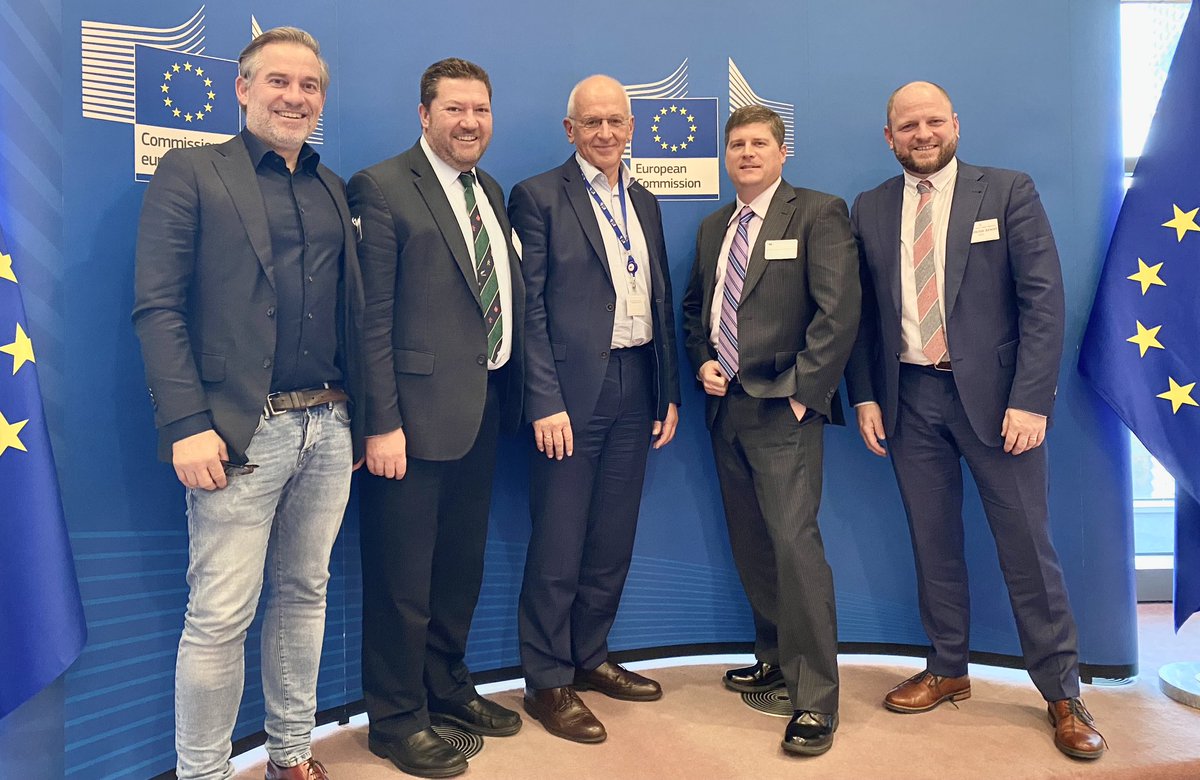 Agile5Tech's tweet photo. Team Agile5 Learns in the EU.  Agile5 Technologies, Deloitte, and Be Informed enjoyed learning about the European Commission's new Legislation Editing Open Software (LEOS, https://t.co/CZF0wviJH2) initiative https://t.co/Ffsh5zBBJm