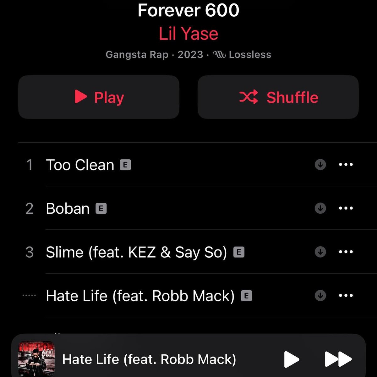 Go stream “Forever 600” By Lil Yase out now on all streaming platforms!  

Hate Life - Produced by Saul & @CioBeats 

#newmusic #lilyase #hatelife #thizzler #bayarea #bayslap #applemusic #empire #ciobeats