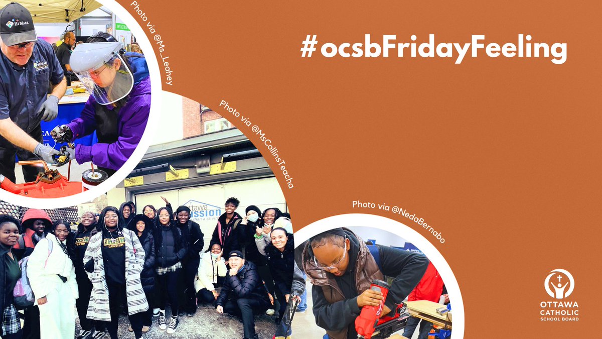 OttCatholicSB's tweet photo. ✨For this week's #ocsbFridayFeeling, 800+ #OCSB high school students participated in the @SkilledTradesON Career Fair, exploring exciting programs. Meanwhile, other students tackled coding and even built what could be the smallest snowman.❄️⛄️

🔗https://t.co/OwasVSUPgr https://t.co/QXIytAMLra