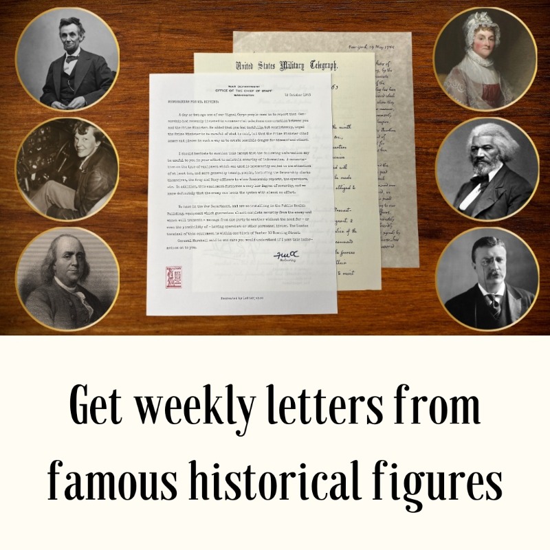 Letterjoy's tweet photo. 🏛️  A unique gift for your history-loving husband or wife