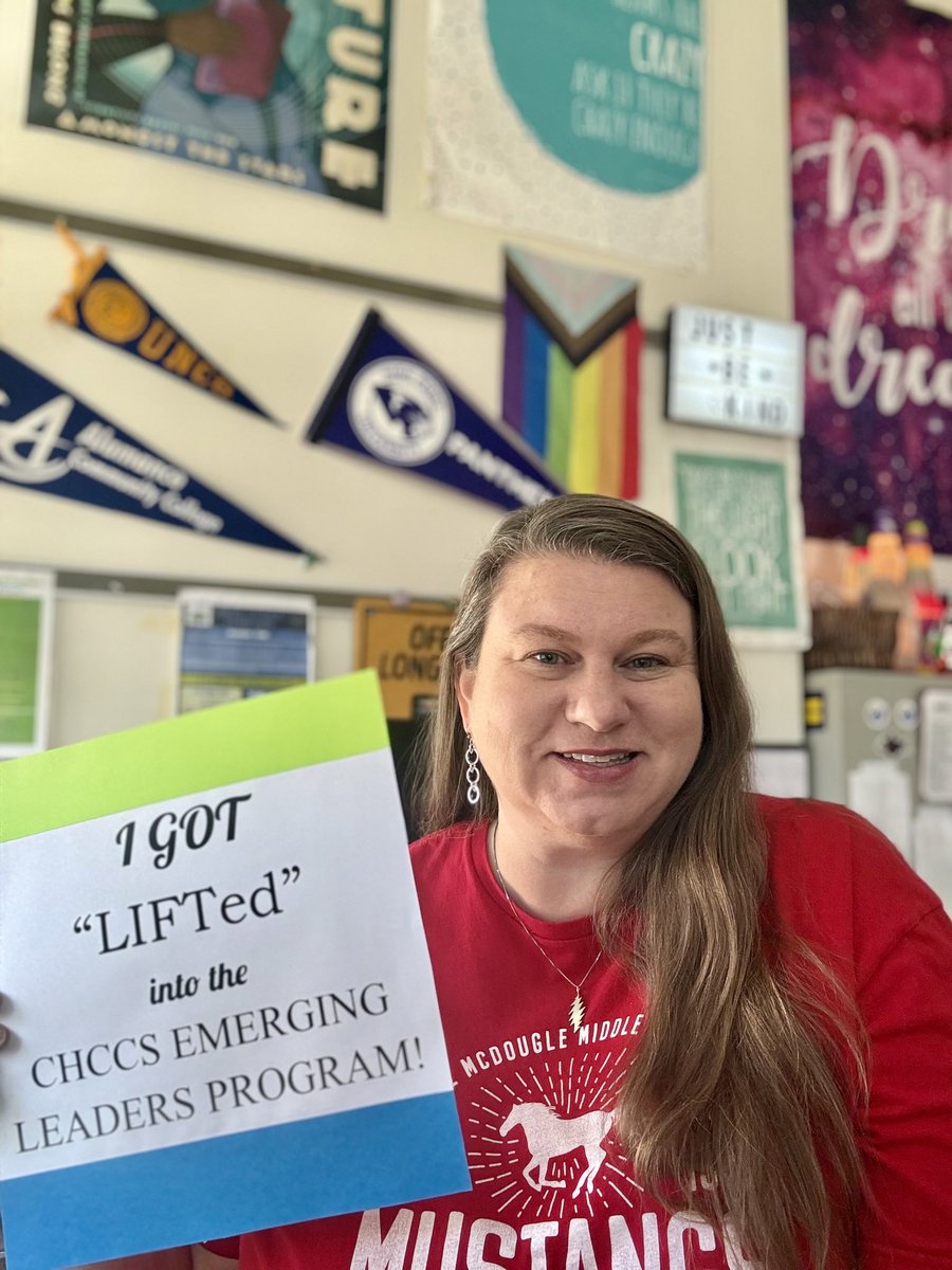 CHCCS_Leaders's tweet photo. School Leadership is still LIFTing up our new emerging leaders cohort! Welcome Megan Ray from MMS! https://t.co/EIOfHIjd8n
