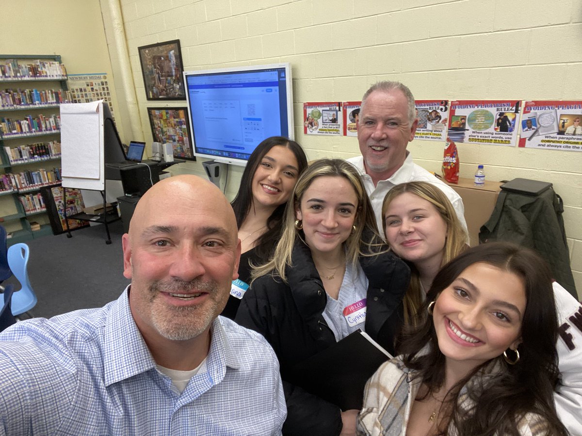 We had an awesome day today at Belleville HS with students from Nutley, Bloomfield and Belleville.