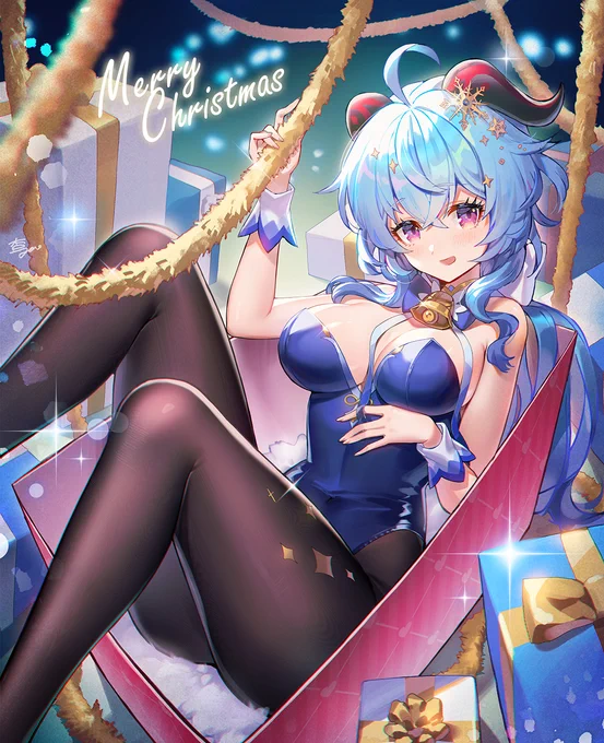 おめでとー!夏と冬の甘雨 #原神 #GenshinImpact #甘雨生誕祭2023 