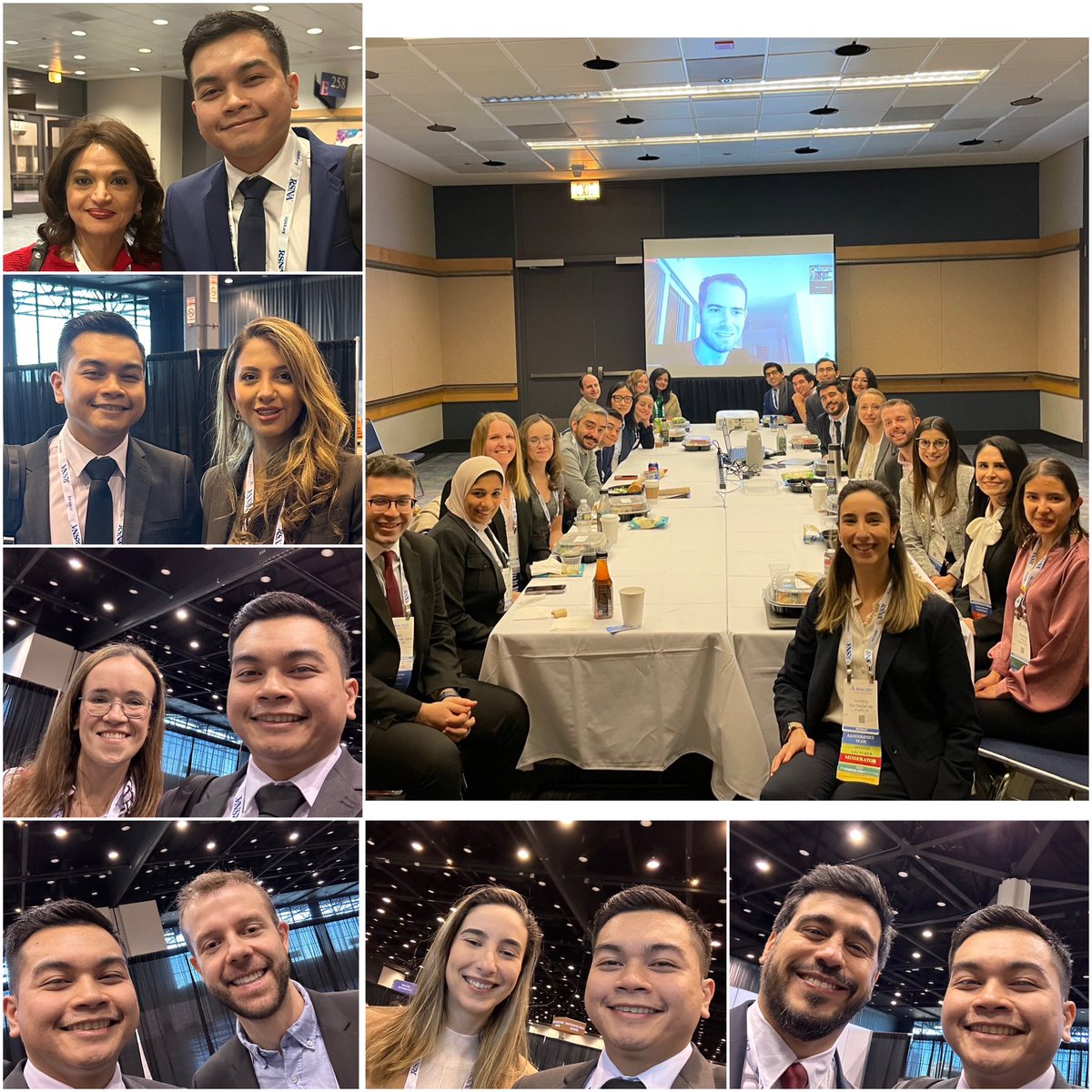 Definitely one of the highlights for me at #RSNA2023 ⭐️ Finally got to meet almost everyone in #RGTeam including our amazing editors @cookyscan1 and @PBalthazarMD