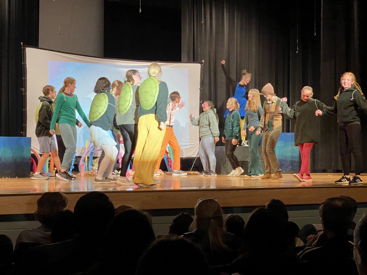 Bison One Act - Great performance today in districts at Milford