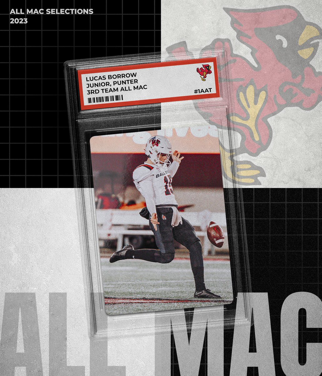For the 29th time in program history, @BallStateFB has an ALL-MAC Specialist! #SpecialistU #1AAT #OneShot