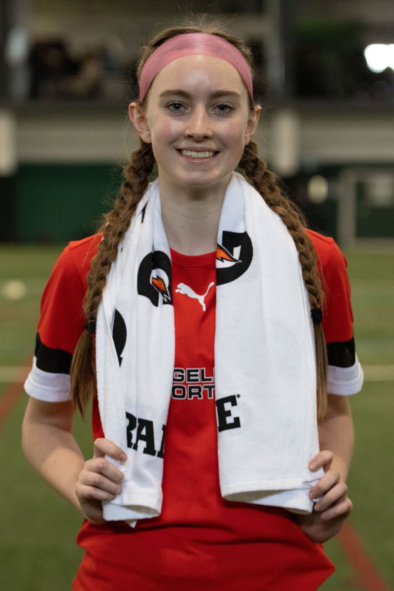 FTFCanada__'s tweet photo. Calgary Girls Day 2 Game 5 ⚽️

Lexi Toews // Team 5 🌀 // CDM // #45 // 2026 // Calgary Villians AYSL

 Kamble Paterson // Team 2 🍊 // ST // #56 // 2026 // Calgary Foothills 

📺 Catch all the action on https://t.co/NS8tIHiTbg

#FTF #LeaveYourMark #Calgary https://t.co/bNlzmgWjLo