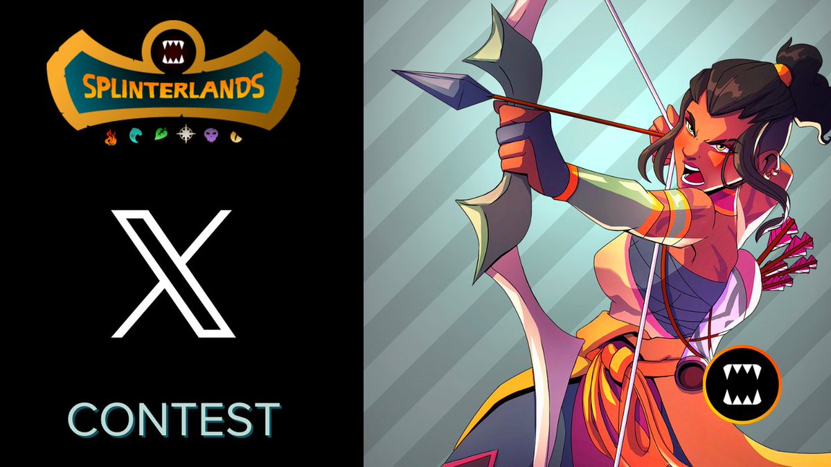 Hope you're ready for another X contest! Congrats to last week's winners: xykorlz, titopx, outlinez, sudeon, and carlosro. Join in for a chance to win some packs:
#splinterlands
gleam.io/NxQOy/splinter…