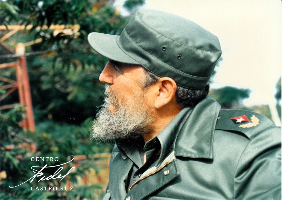 #Fidel:"No tengo la menor duda de que ese régimen egoísta y despiadado desaparecerá; lo creo porque creo en la humanidad y creo en el hombre, y en su capacidad de lucha, de justicia y de libertad". #FidelVive