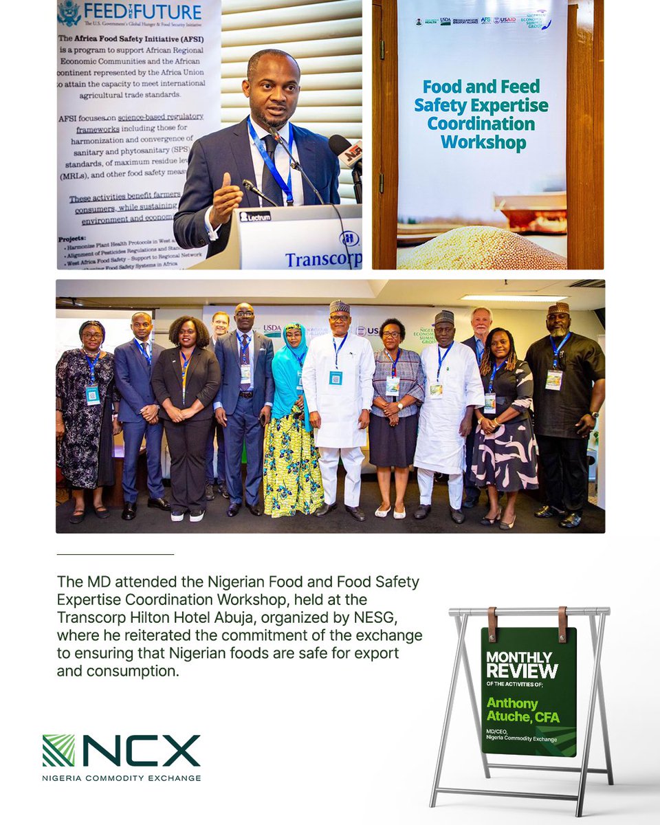 ncxnigeria's tweet image. November was such a productive one with many progress made on the way as we work towards achieving our set goals.

The MD, @aatuche and the rest of the team has been up and doing.

Here are some activities you might have missed on.

Happy New Month From all of us at NCX.