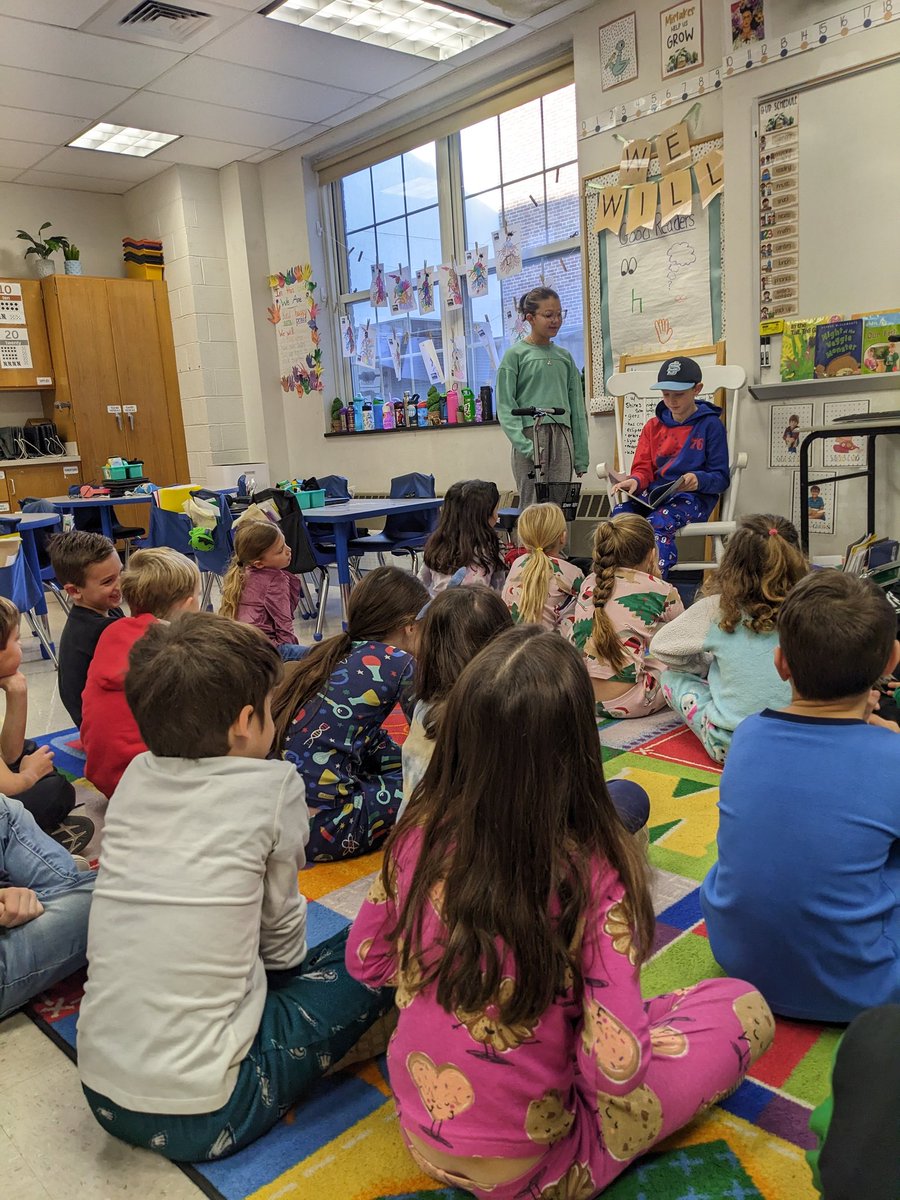 Thank you peer leaders for reading to us!! <a href="/CentralES1/">Central ES</a> <a href="/HaddonSchools/">Haddonfield Schools</a>