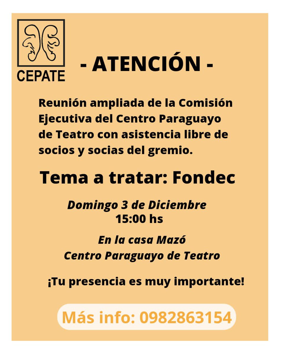 CENTRO PYO DE TEATRO (@ce_pa_te) on Twitter photo 