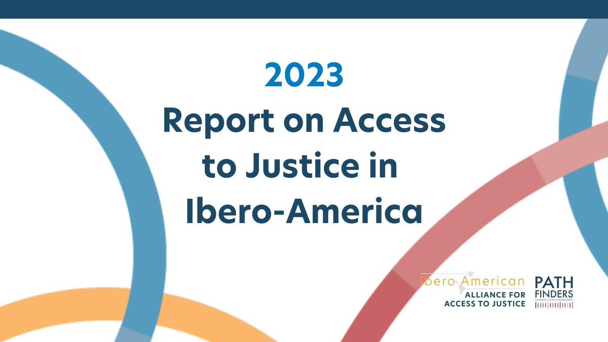 🌎 The Ibero-American Alliance for #AccessToJustice presents its inaugural report to promote people-centered justice in the Ibero-American region. 🖱 Download it today & discover the region’s strides toward inclusivity: sdg16.plus/resources/repo… #Justicce #IberoAmerica