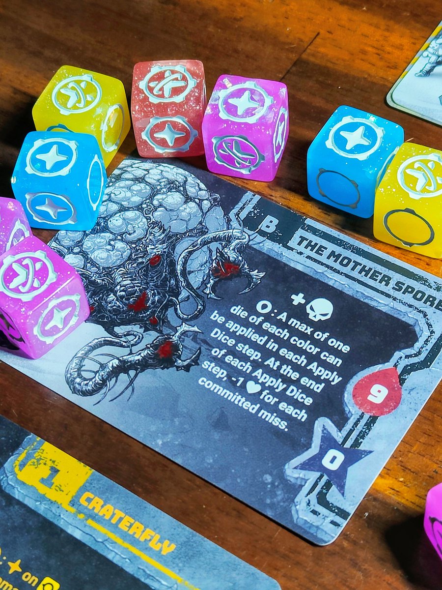 shinyhappymeepl's tweet photo. I beat 20 Strong Solar Sentinals and I don't think I cheated!
@ChipTheoryGames #20strong #solarsentinels #dice #boardgames #boardgamesuk #tabletopgames https://t.co/GKOrWQDwrN