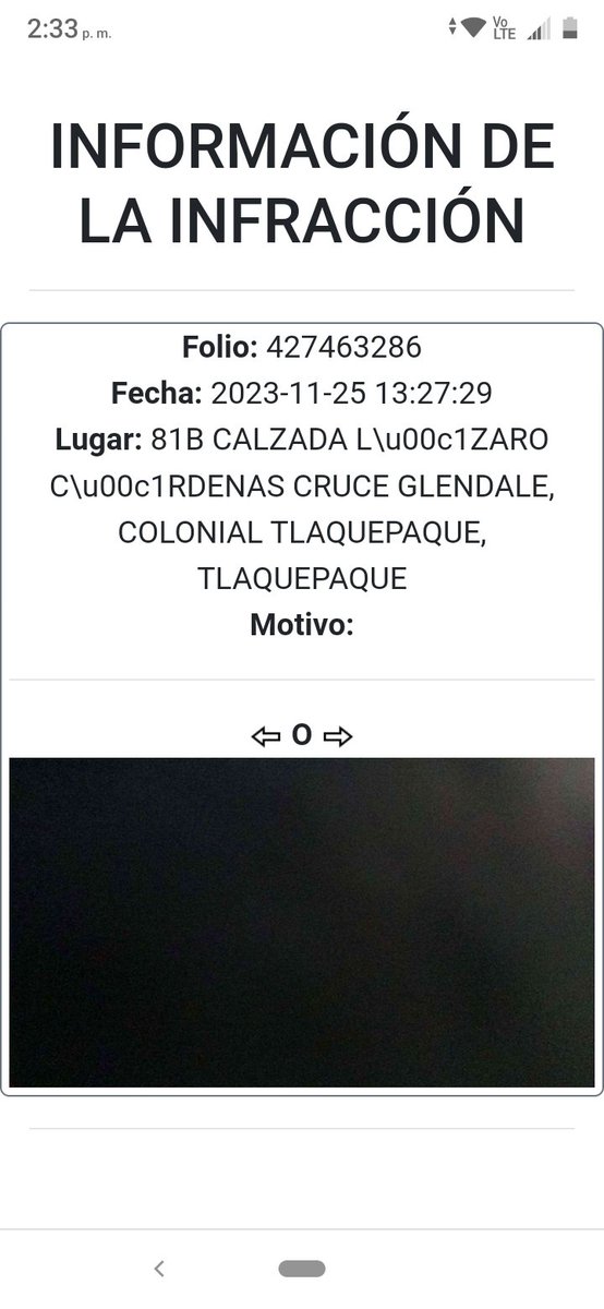 Spencer_07's tweet photo. @TransporteJal por qué no aparece la fotografía del vehículo infraccionado? https://t.co/eGkL5QMYb4