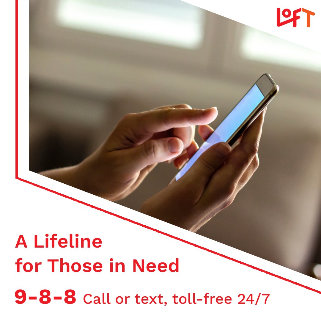 This week marks a significant milestone in Canadian mental health! The new 9-8-8 suicide crisis helpline offers 24/7 support for anyone who is thinking about harming themselves or worried about someone they know. 

Share to spread the word. Just one call can save a life.