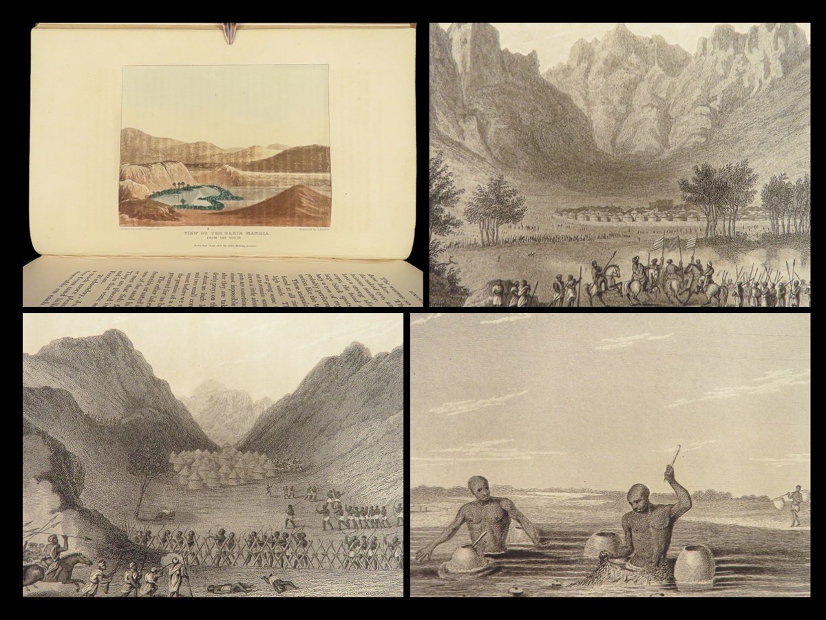 SchilbRareBooks's tweet image. 1826 Dixon Denham's "Narrative of travels and discoveries". ow.ly/K8IF50QcLyJ

#Exploration #Provenance #Engravings #Sahara #RareBooks #SchilbAntiquarian #Story #Books #Reading #History #VintageBooks #Bibliophile #OldBooks #BookHaul #Booktok #InstaBooks #Bookstagram