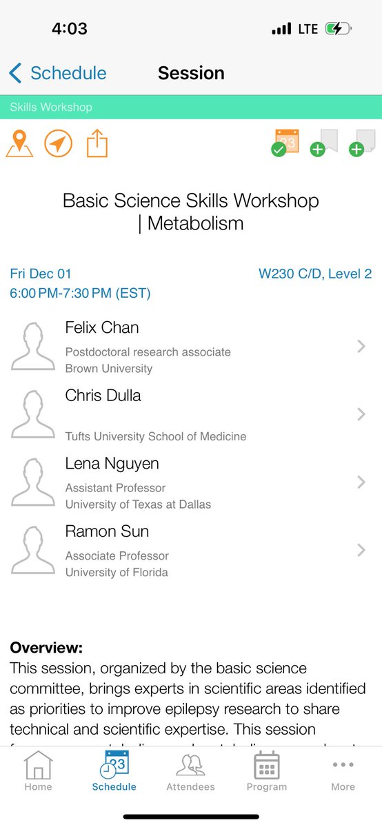 Please come joins us at #AES2023 for the Skills Workshop on Metabolism in W230C/D. Learn about why metabolism is important to epilepsy and the latest cutting edge tech to study metabolism in the brain!