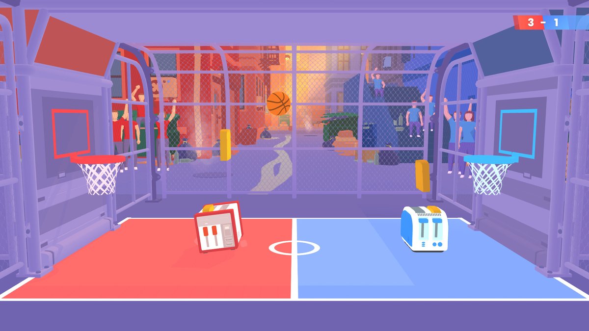 The_Ent_Factor's tweet photo. The physics-based multiplayer sports game TOASTERBALL has been released for Nintendo Switch

https://t.co/Z0ksjZH324

#games #videogames #gaming #switch #nintendoswitch #indiegame #indiegames #toasterball #sports #multiplayer #physics @studiocrafteurs @SeavenStudio https://t.co/rhJAiwCgA8