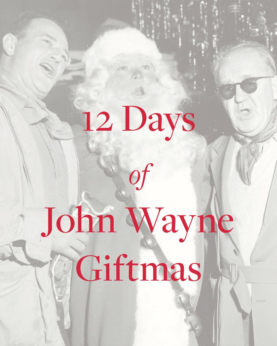 It’s here—12 Days of John Wayne Giftmas! Visit our website daily for the latest offer—each one expires at midnight. Shop and save for everyone on your wishlist this holiday season! Shop here: jwstockandsupply.com